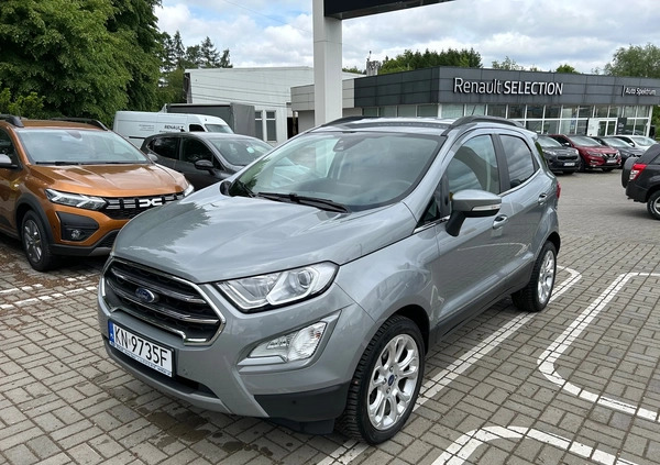 Ford EcoSport cena 69900 przebieg: 58656, rok produkcji 2021 z Wieliczka małe 172